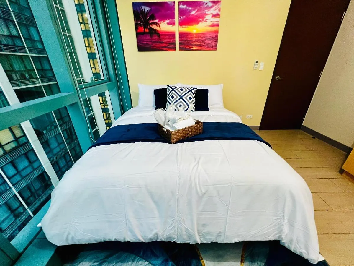 Appartement Bgc Luxury Condo - Balcony, Pool, Wi-Fi, City View - Suite 25 Manilla